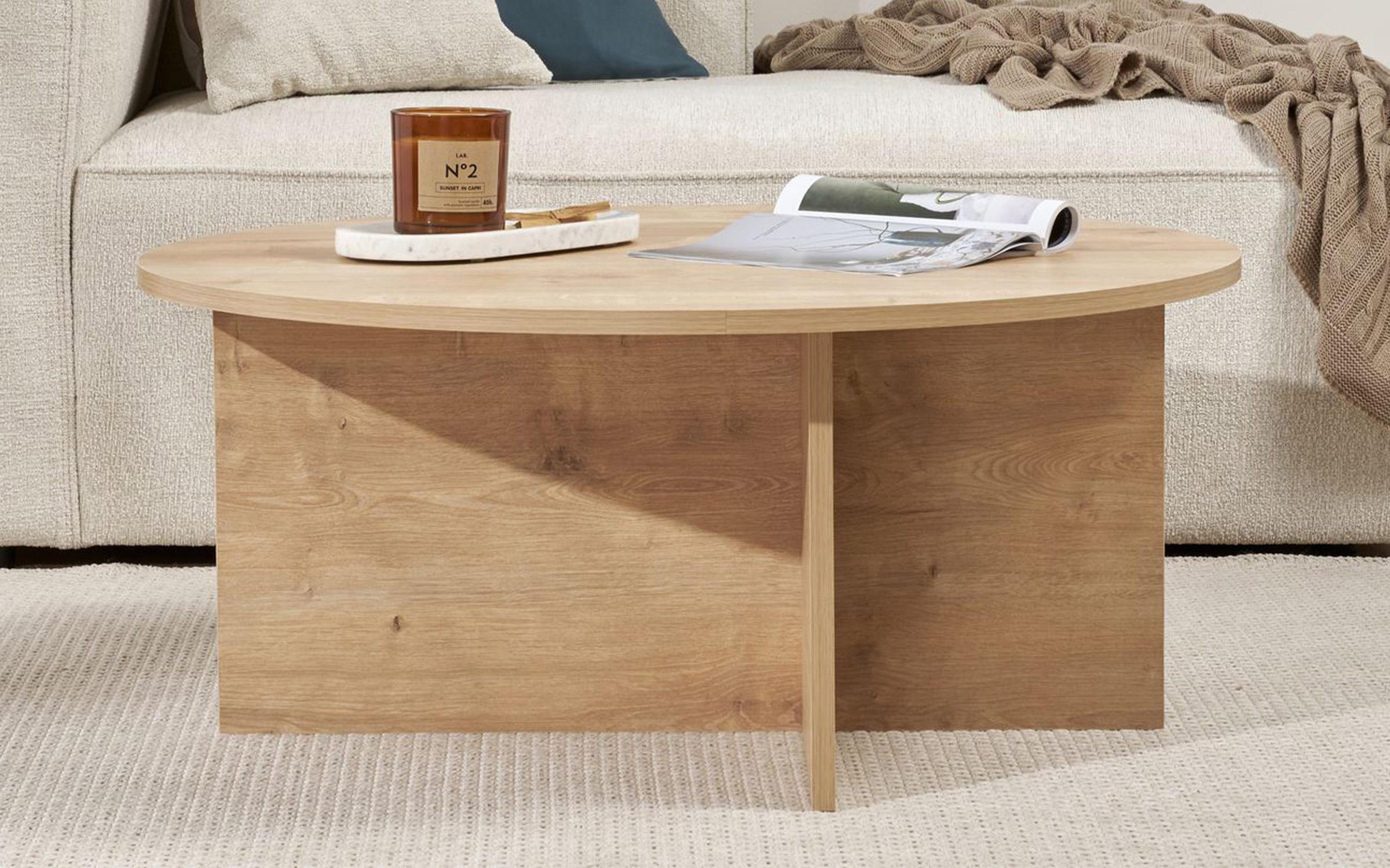 Masuta de cafea Soles, stejar safir  1